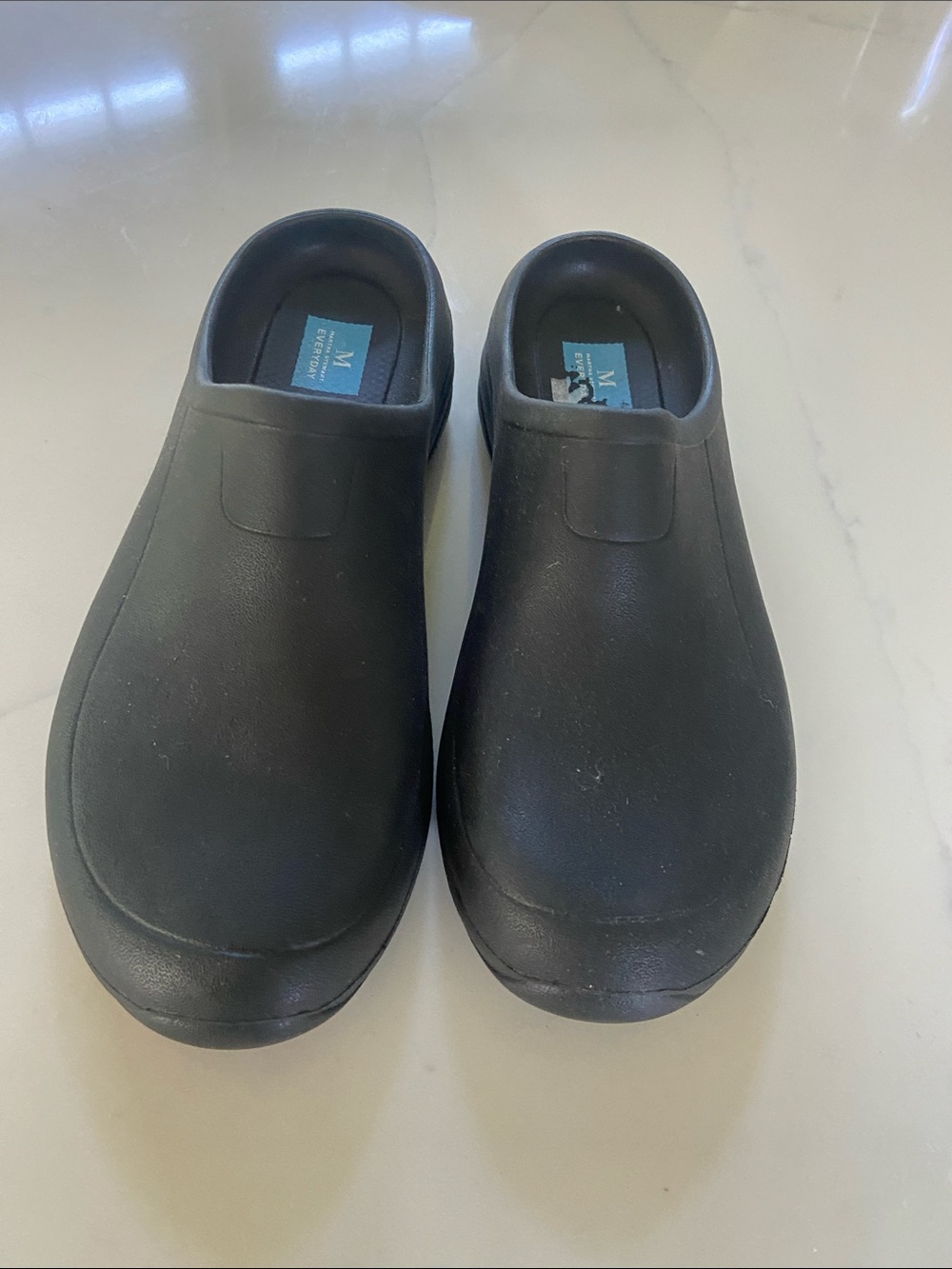 Women’s/Unisex Black Clog Mules